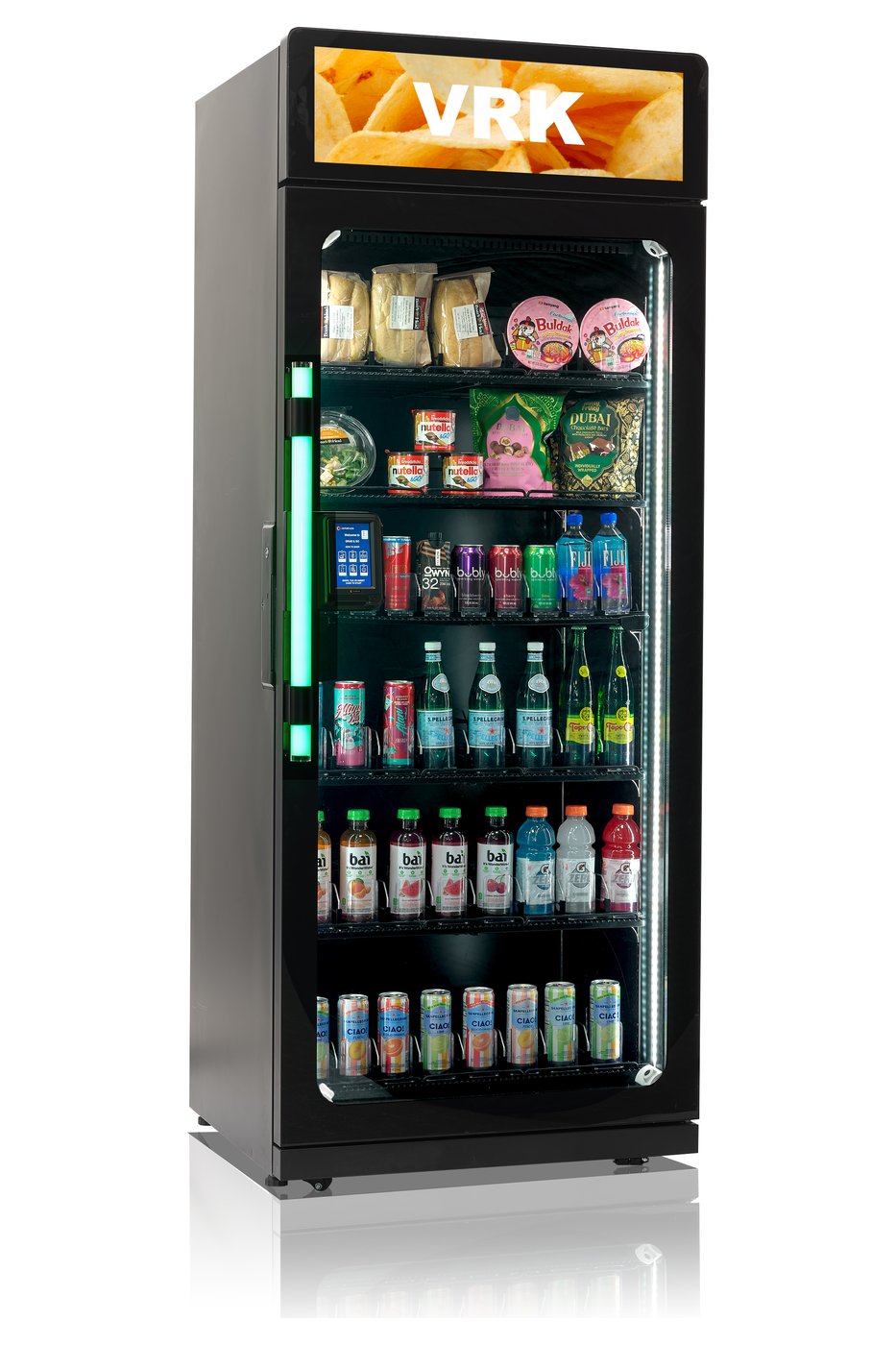 SandStar VRK AI smart cooler with digital topper screen