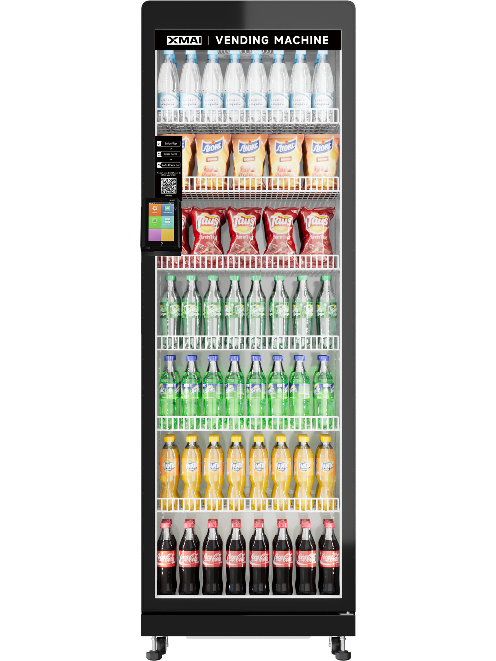 XMAI Pro 520L AI smart vending machine