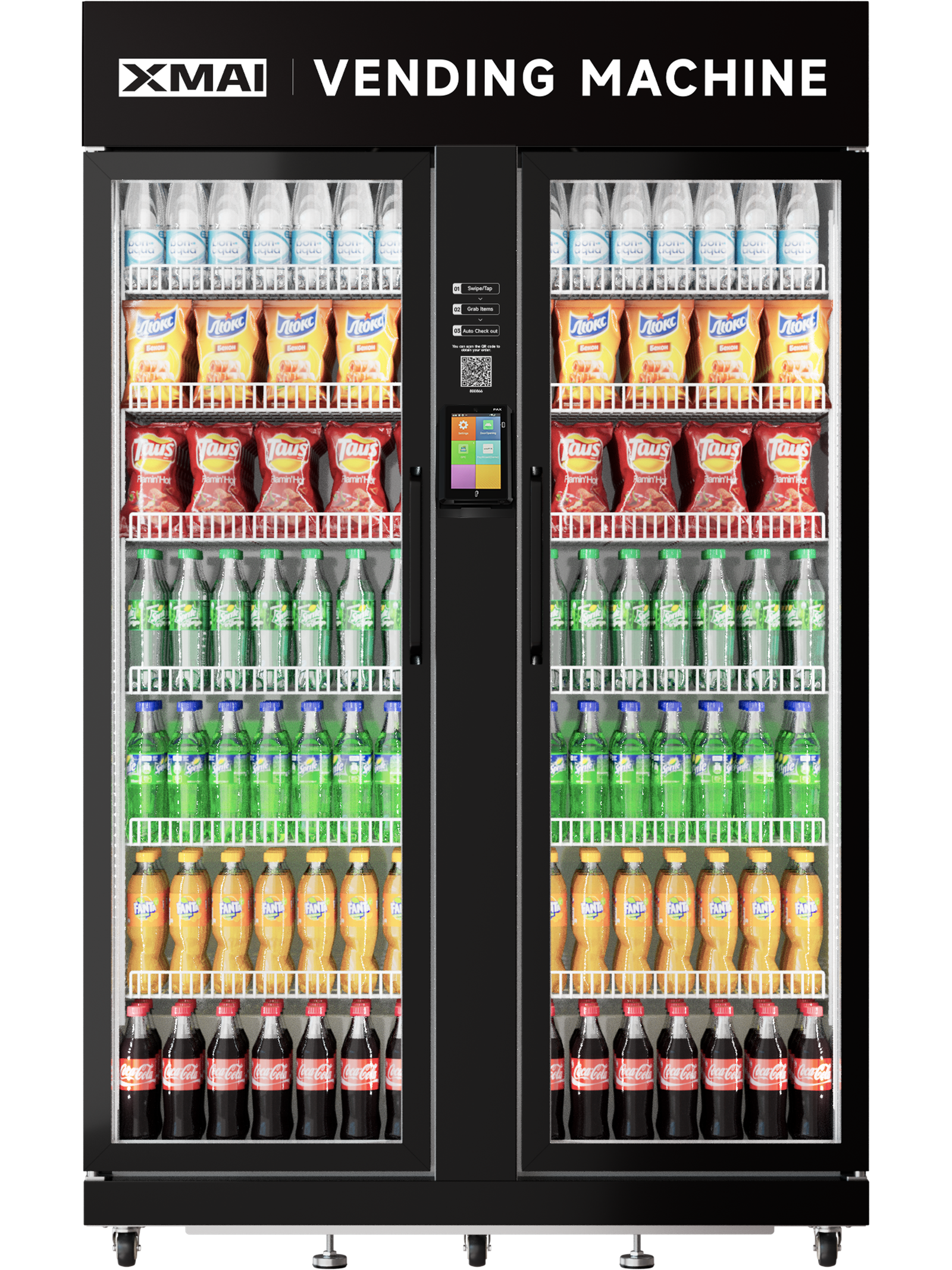 XMAI Ultra 1100L AI smart vending machine